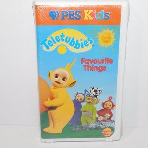 VTG 1999 PBS Kids Ragdoll Productions TELETUBIES Favourtie Things VHS Tape NEW